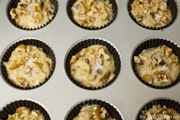Chocolate Chip Banana Nut Muffins from thelittlekitchen.net Chocolate Chip Banana Nut Muffins from thelittlekitchen.net