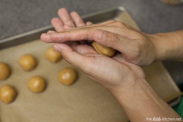 White Chocolate Cookie Butter Truffles from thelittlekitchen.net White Chocolate Cookie Butter Truffles from thelittlekitchen.net