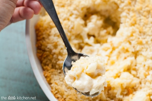 Baked Cauliflower Macaroni & Cheese from thelittlekitchen.net Baked Cauliflower Macaroni & Cheese from thelittlekitchen.net