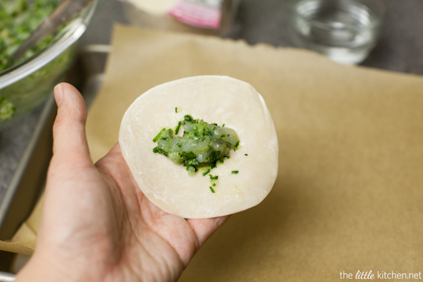 Shrimp & Chive Dumplings from thelittlekitchen.net Shrimp & Chive Dumplings from thelittlekitchen.net
