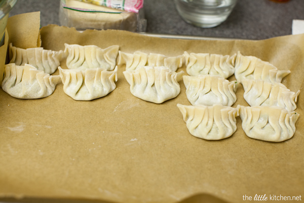 Shrimp & Chive Dumplings from thelittlekitchen.net Shrimp & Chive Dumplings from thelittlekitchen.net