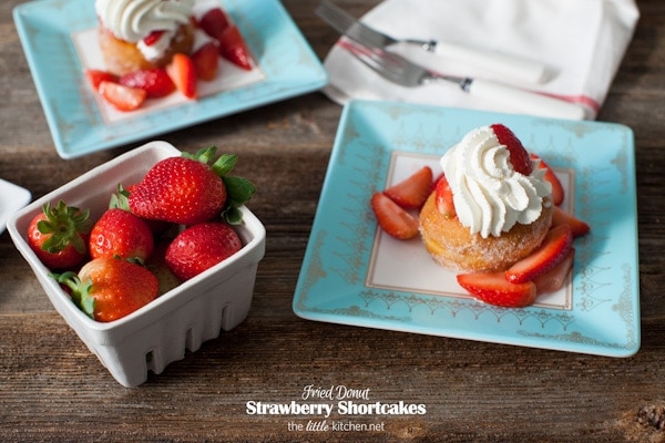 Strawberry Shortcake Donuts from thelittlekitchen.net Strawberry Shortcake Donuts from thelittlekitchen.net