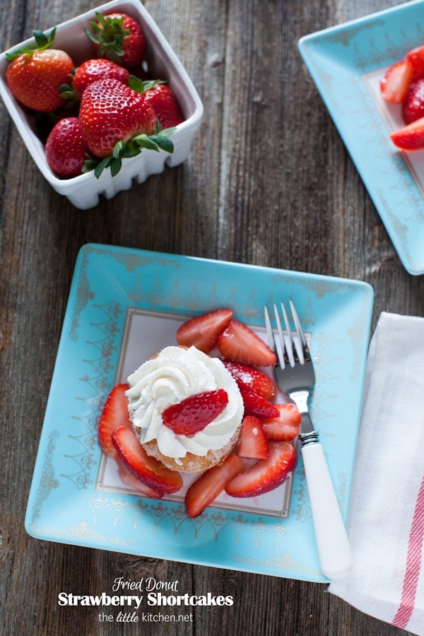 Strawberry Shortcake Donuts from thelittlekitchen.net Strawberry Shortcake Donuts from thelittlekitchen.net
