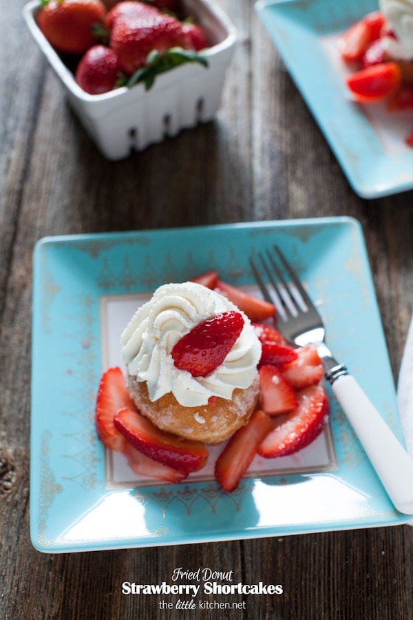 Strawberry Shortcake Donuts from thelittlekitchen.net Strawberry Shortcake Donuts from thelittlekitchen.net
