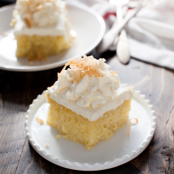 this tres leches cake is simply amazing with the right amount of moisture and it’s not soggy! the coconut makes it even better! Coconut Tres Leches Cake from DualFood thelittlekitchen.net this tres leches cake is simply amazing with the right amount of moisture and it’s not soggy! the coconut makes it even better! Coconut Tres Leches Cake from DualFood thelittlekitchen.net