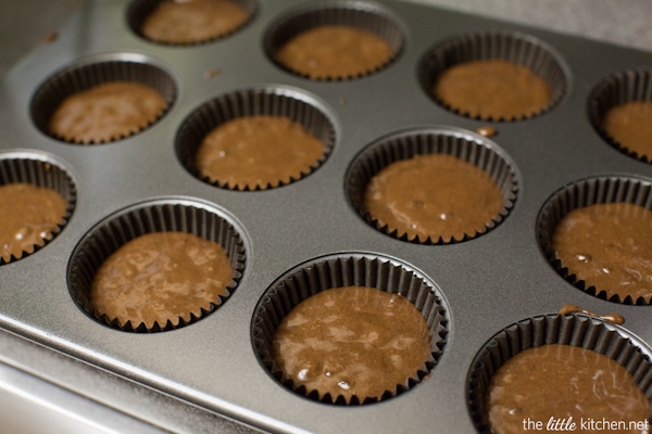 Double Chocolate Cupcakes with Salted Caramel Buttercream from thelittlekitchen.net Double Chocolate Cupcakes with Salted Caramel Buttercream from thelittlekitchen.net