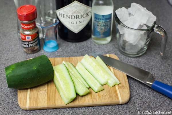 cucumber gin and tonic from thelittlekitchen.net cucumber gin and tonic from thelittlekitchen.net