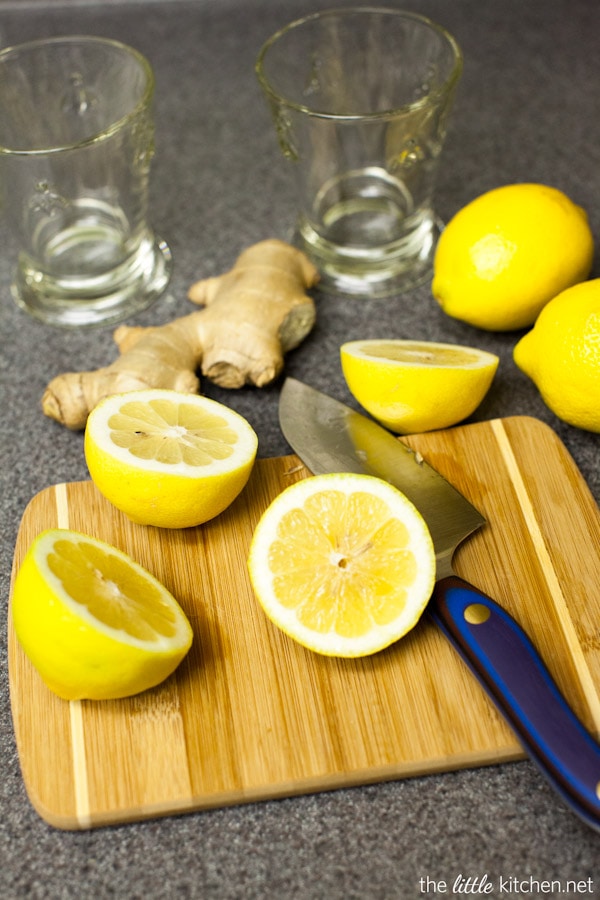 Ginger Lemonade from thelittlekitchen.net Ginger Lemonade from thelittlekitchen.net