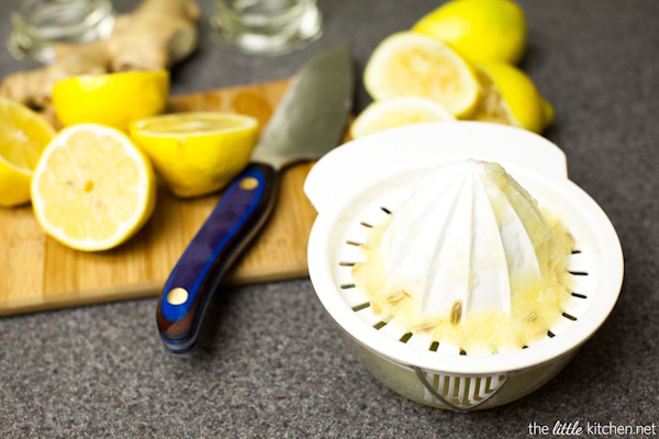 Ginger Lemonade from thelittlekitchen.net Ginger Lemonade from thelittlekitchen.net