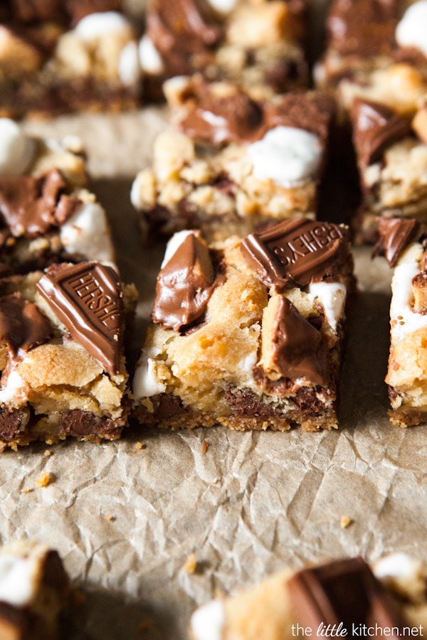Peanut Butter S'mores Cookie Bars from thelittlekitchen.net Peanut Butter S'mores Cookie Bars from thelittlekitchen.net