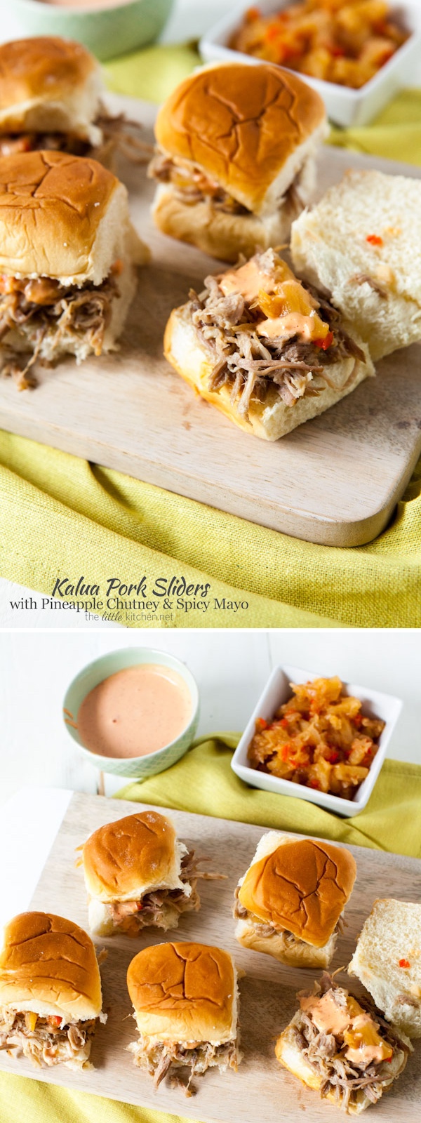 Slow Cooker Kalua Pulled Pork Sliders from Epcot Food & Wine Festival thelittlekitchen.net Slow Cooker Kalua Pulled Pork Sliders from Epcot Food & Wine Festival thelittlekitchen.net