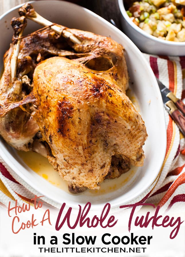 Slow Cooker Whole Turkey from thelittlekitchen.net Slow Cooker Whole Turkey from thelittlekitchen.net