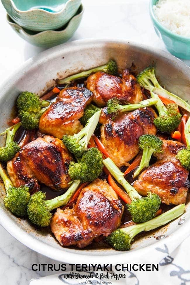 Citrus Teriyaki Chicken from thelittlekitchen.net Citrus Teriyaki Chicken from thelittlekitchen.net