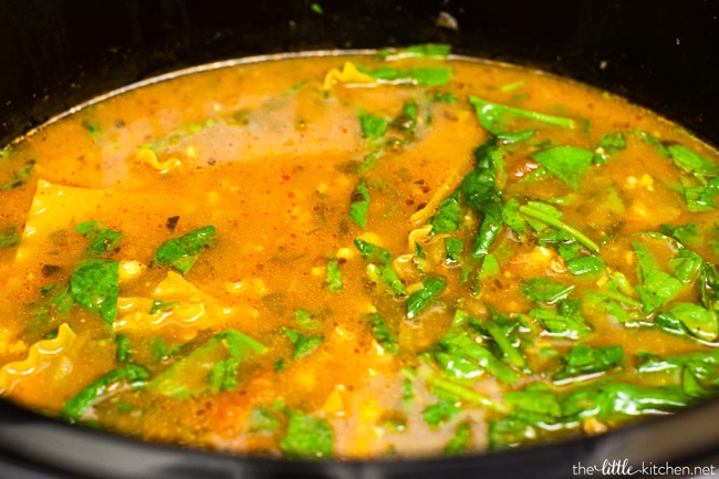 Slow Cooker Lasagna Soup from thelittlekitchen.net Slow Cooker Lasagna Soup from thelittlekitchen.net