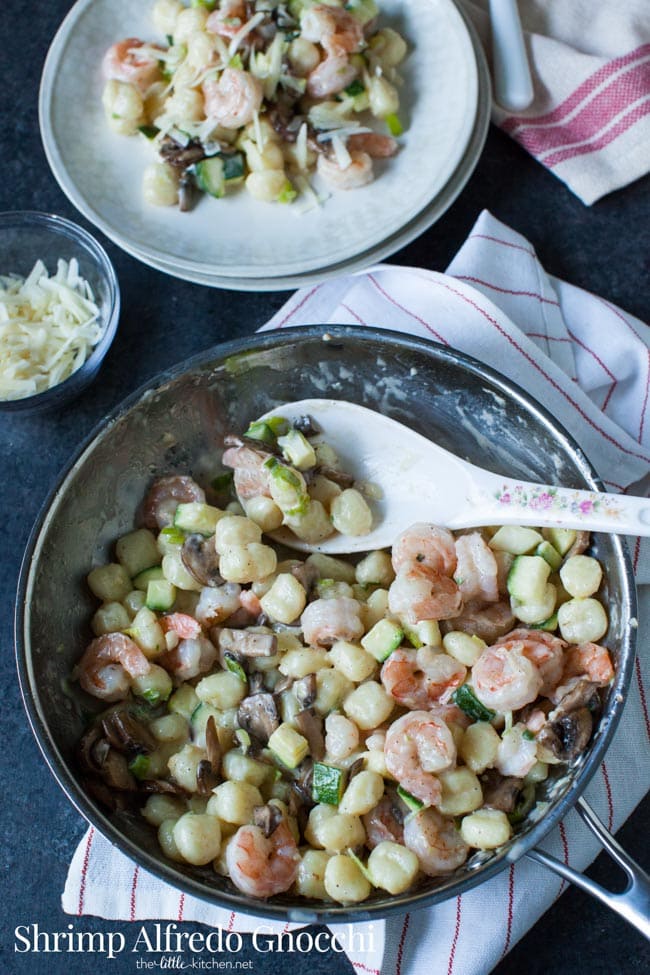 Shrimp Alfredo Gnocchi from thelittlekitchen.net Shrimp Alfredo Gnocchi from thelittlekitchen.net