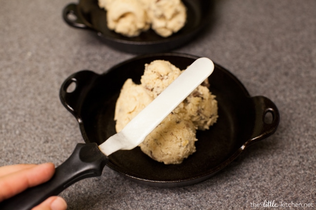 Chocolate Chunk Skillet Cookies from thelittlekitchen.net Chocolate Chunk Skillet Cookies from thelittlekitchen.net