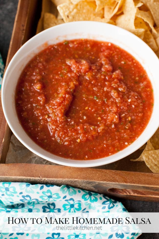How to make salsa from thelittlekitchen.net How to make salsa from thelittlekitchen.net