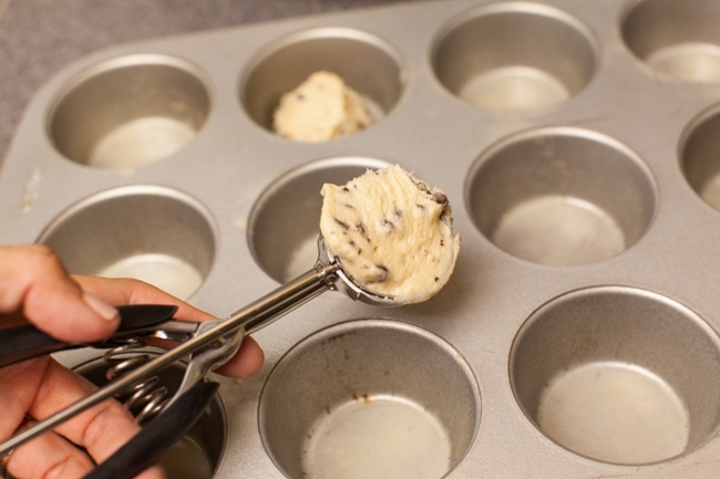 Chocolate Chip Cookie Cups with Unicorn Frosting from thelittlekitchen.net Chocolate Chip Cookie Cups with Unicorn Frosting from thelittlekitchen.net
