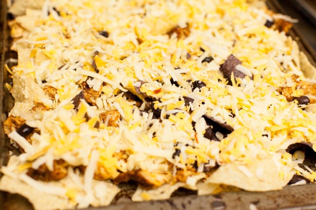 Sheet Pan Chicken Nachos from thelittlekitchen.net Sheet Pan Chicken Nachos from thelittlekitchen.net