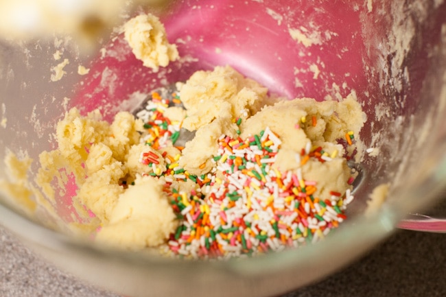 Yellow Heart-Shaped Rainbow Funfetti Cookies from thelittlekitchen.net Yellow Heart-Shaped Rainbow Funfetti Cookies from thelittlekitchen.net