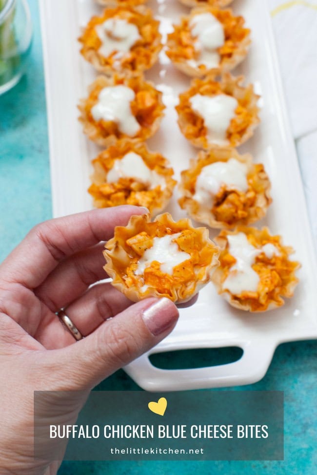 Buffalo Chicken Bites from thelittlekitchen.net Buffalo Chicken Bites from thelittlekitchen.net