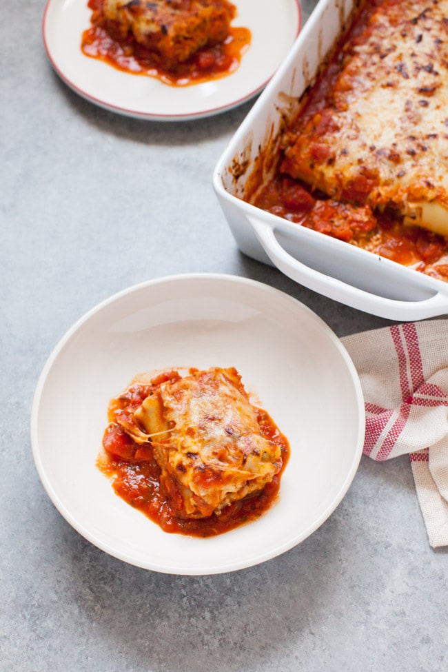 Lasagna Roll Ups from thelittlekitchen.net Lasagna Roll Ups from thelittlekitchen.net