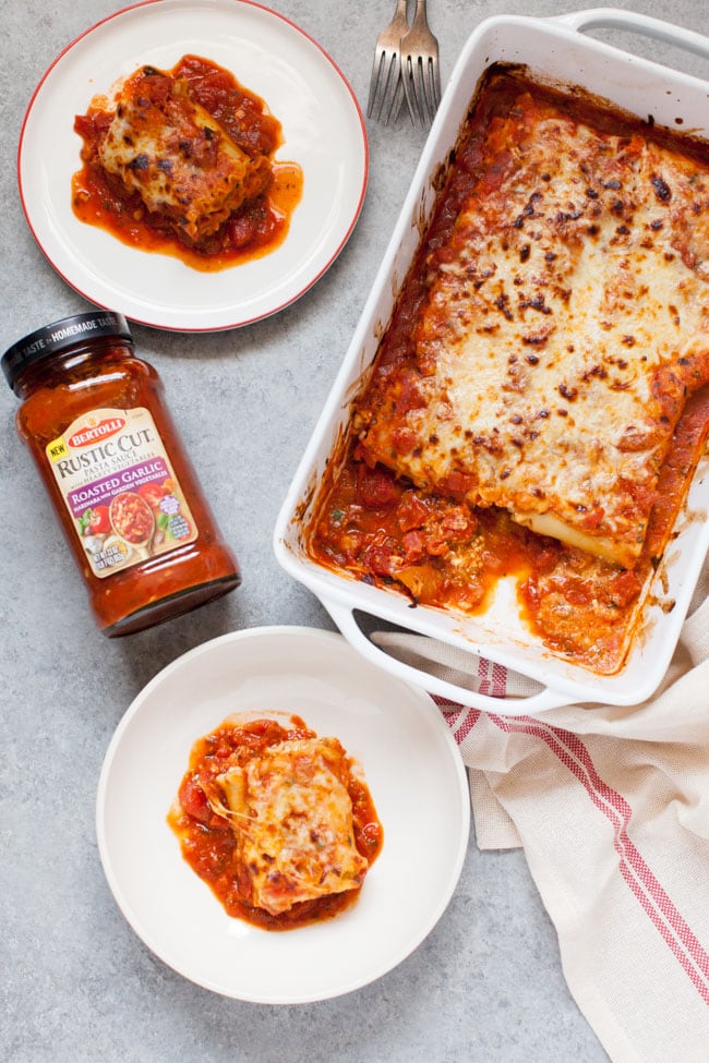 Lasagna Roll Ups from thelittlekitchen.net Lasagna Roll Ups from thelittlekitchen.net