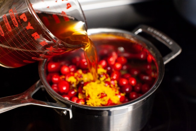 Cranberry Orange Sauce from thelittlekitchen.net Cranberry Orange Sauce from thelittlekitchen.net