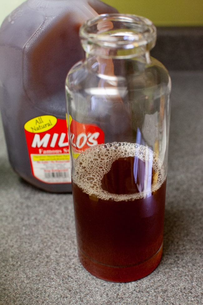 Sweet Tea with Vodka and Lemonade from thelittlekitchen.net sweet tea in a glass pitcher