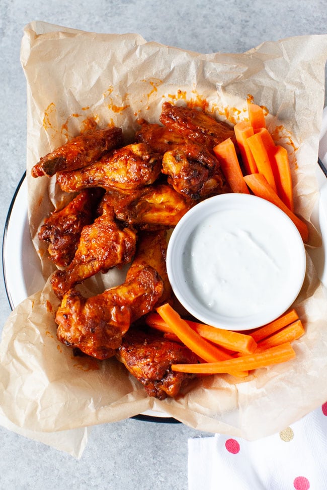 Buffalo Air Fryer Chicken Wings from thelittlekitchen.net Buffalo Air Fryer Chicken Wings from thelittlekitchen.net