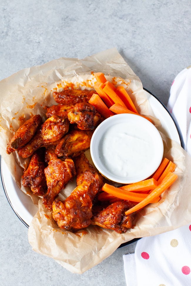 Buffalo Air Fryer Chicken Wings from thelittlekitchen.net Buffalo Air Fryer Chicken Wings from thelittlekitchen.net
