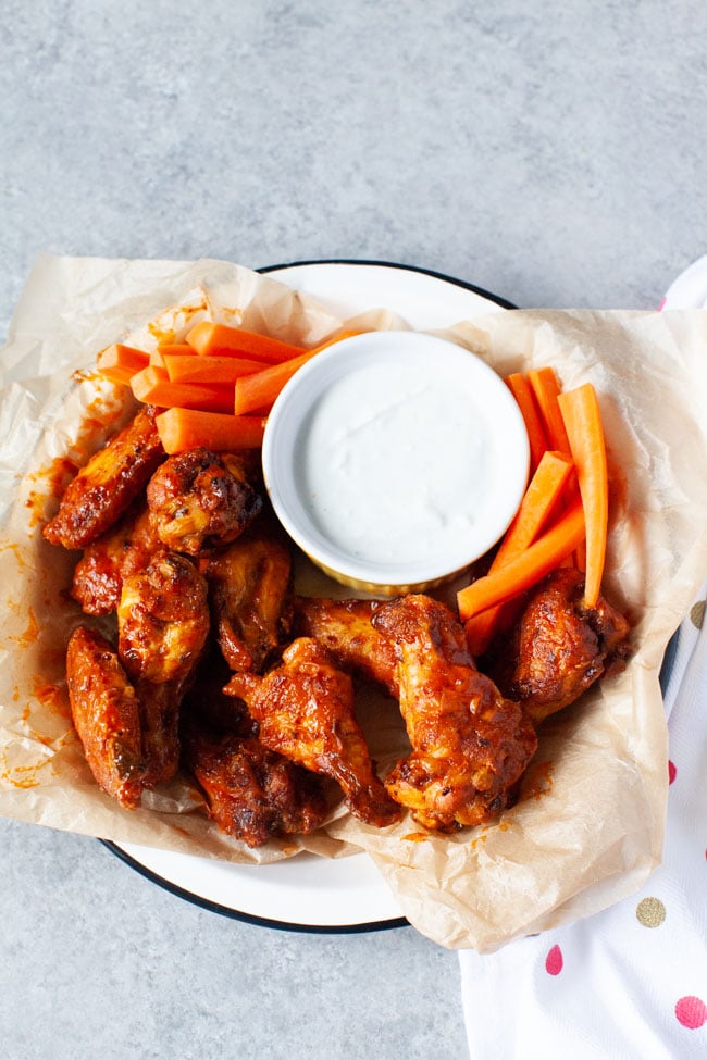 Buffalo Air Fryer Chicken Wings from thelittlekitchen.net Buffalo Air Fryer Chicken Wings from thelittlekitchen.net