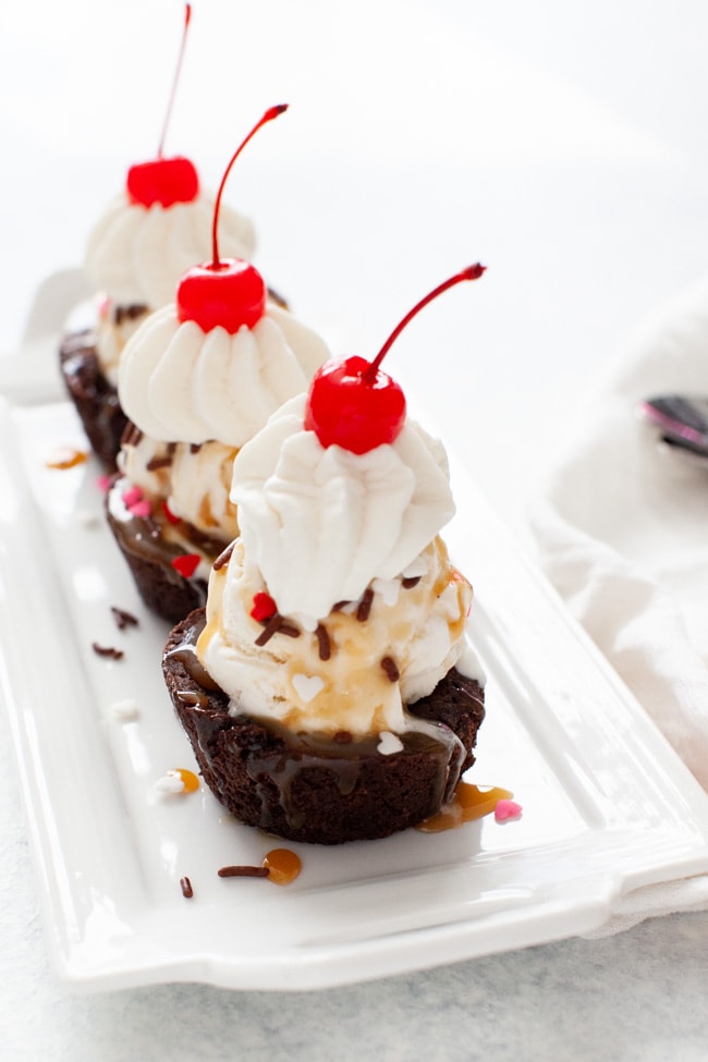 Brownie Cups from thelittlekitchen.net Brownie Cups from thelittlekitchen.net