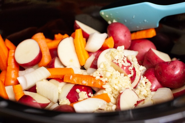 Crockpot Chicken and Potatoes from thelittlekitchen.net Crockpot Chicken and Potatoes from thelittlekitchen.net