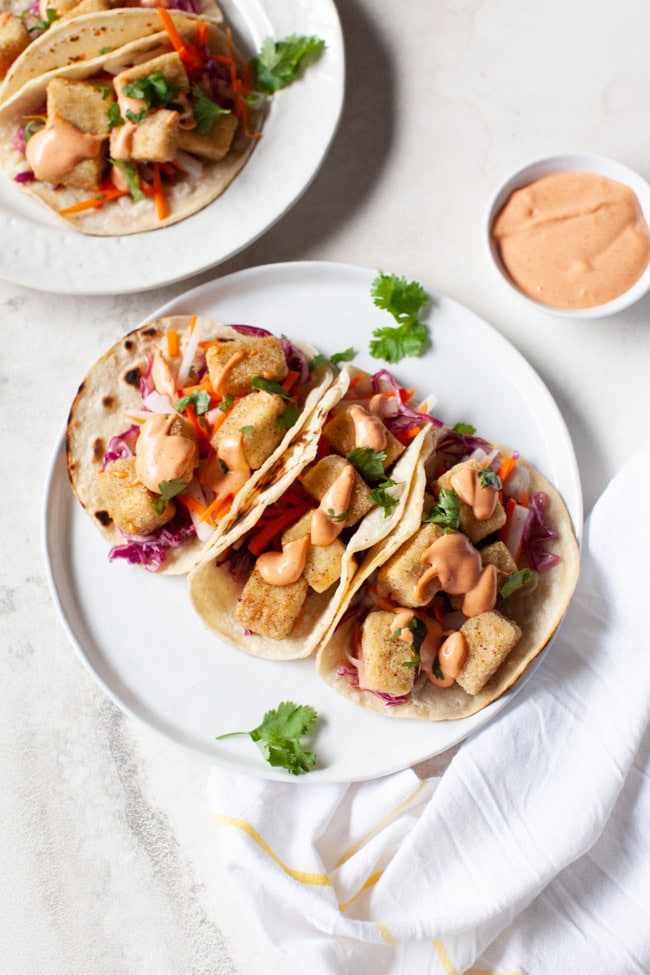 Tofu Tacos Recipe from DualFood